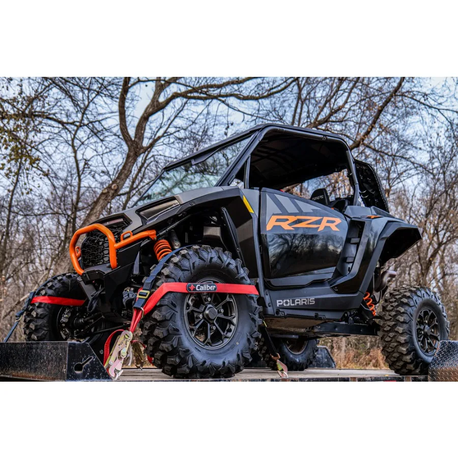 

Caliber Trailblazer ORV Tie Downs 4 PK W Carry Bag UTV SXS ATV