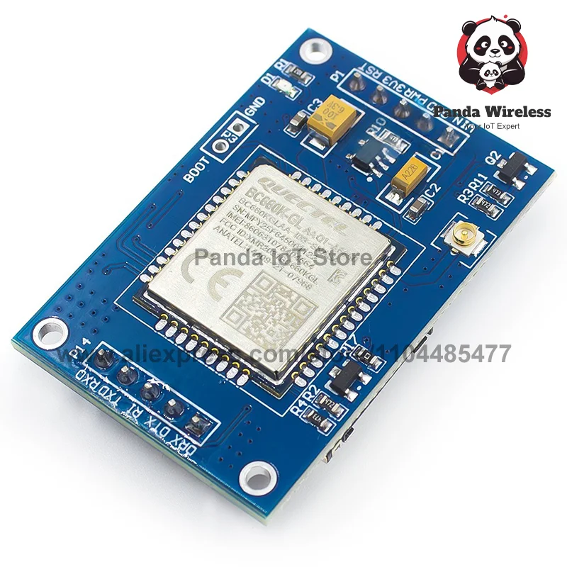 Banda de placa de desenvolvimento de módulo Quectel BC660K-GL LTE CatNB2 compatível com Quectel GSM/GPRS M66 e NB-IoT BC66 BC65 e BC68-GV