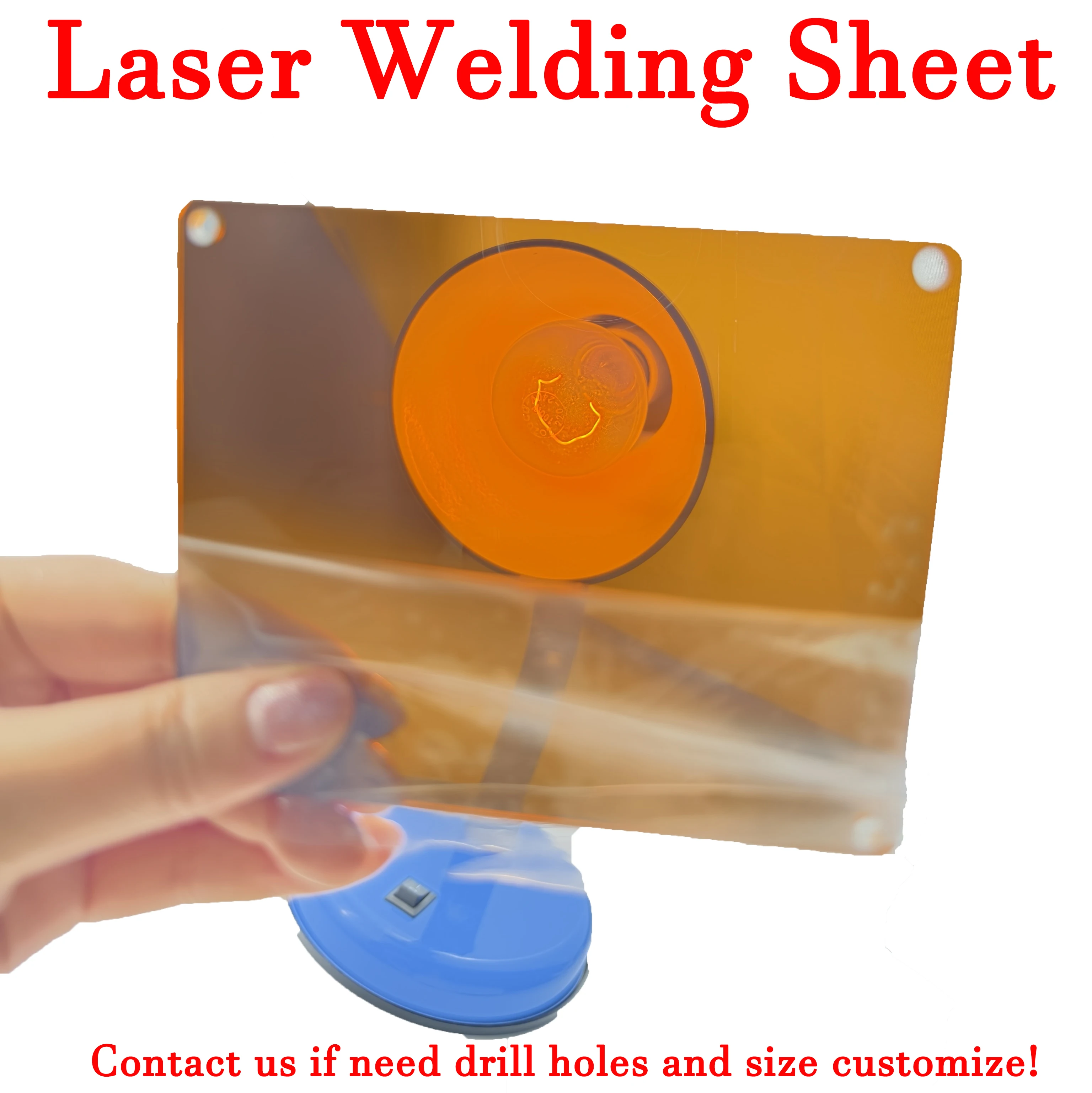 100mm Laser Protecte Cover Professional Laser Engraving Machine Protection Cover Protective Eyes Safety Glass Goggles