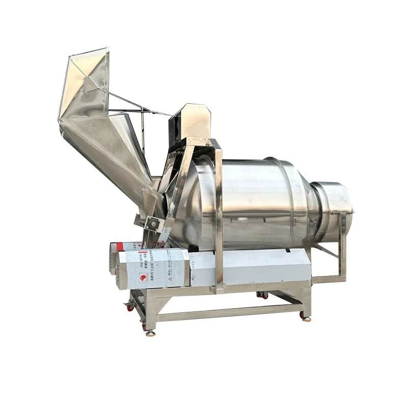 

Drum automatic feed mixer, organic fertilizer mixer