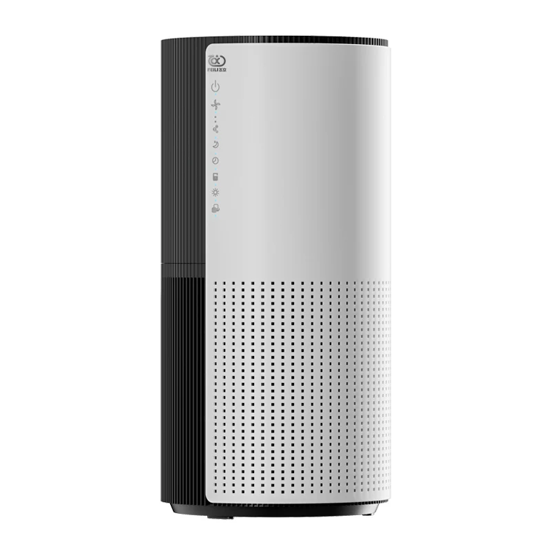 

Large Volume Electric Household Air Purifier for Pet Families with H12 HEPA Filter PM2.5 Detection App Control