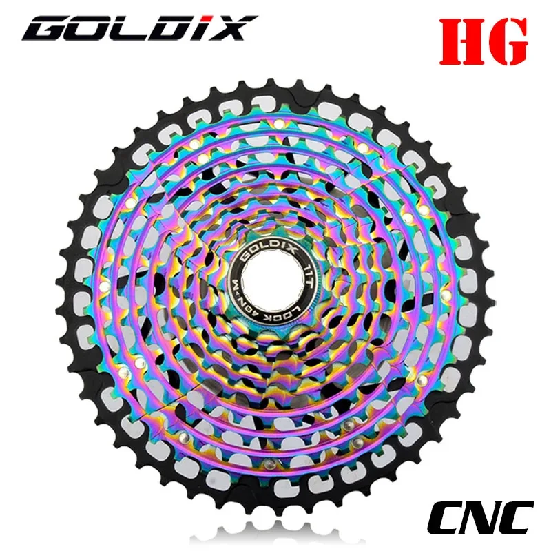 

GOLDIX MTB Freewheel 11/12 Скоростей Сверхлегкий CNC интегрированный молдинг велосипедные аксессуары для SHIMANO HG M6100 7100 8100 DEORE XT