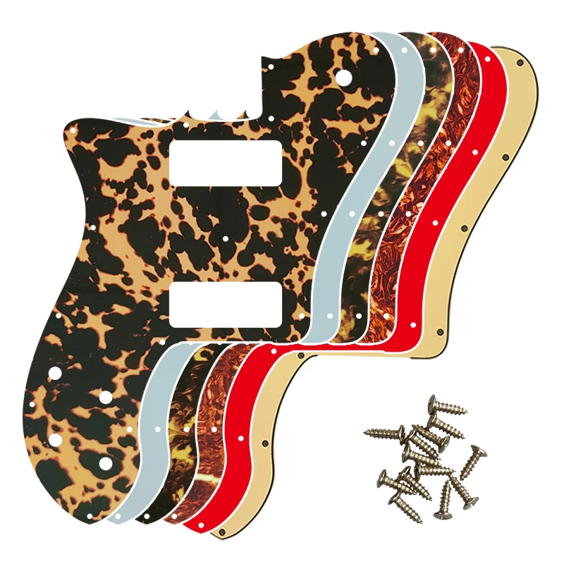 Xin Yue Custom Guitar Parts - For Left Hand US FD 72 Tele Deluxe Reissue Guitar Pickguard With P90 Humbucker Replacement