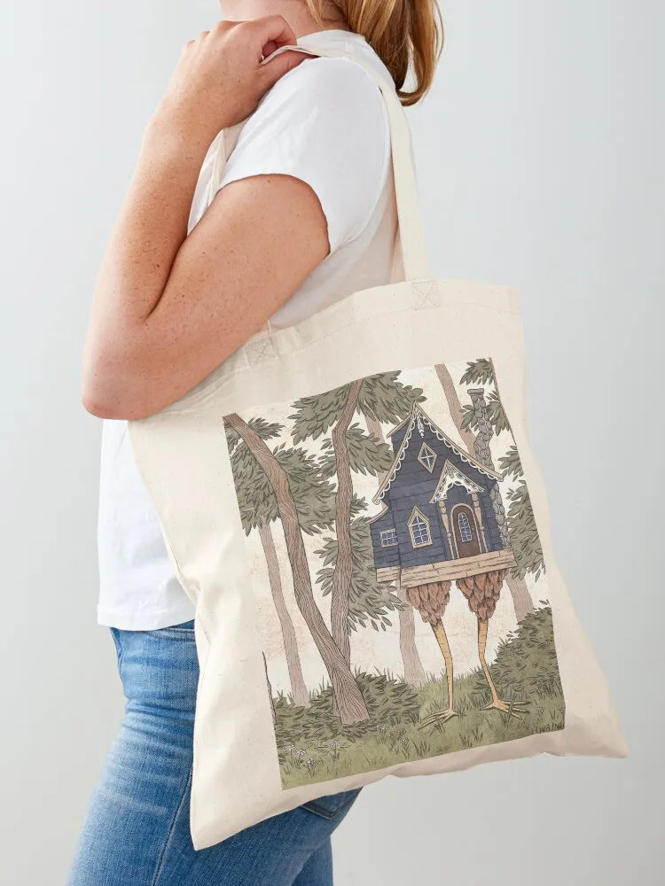 

Baba Yaga's House Tote Bag personalized tote bag the tote bag female