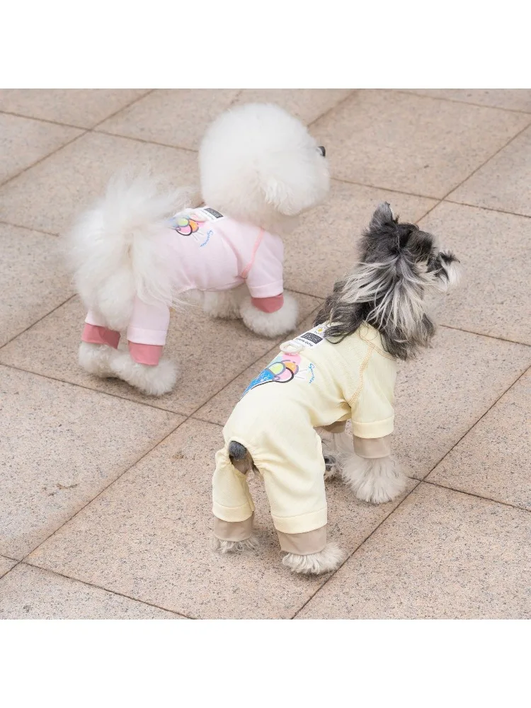 

Pet clothing outdoor dog four-legged outfit spring and summer new dog clothes cat spring and summer clothes for sun protection