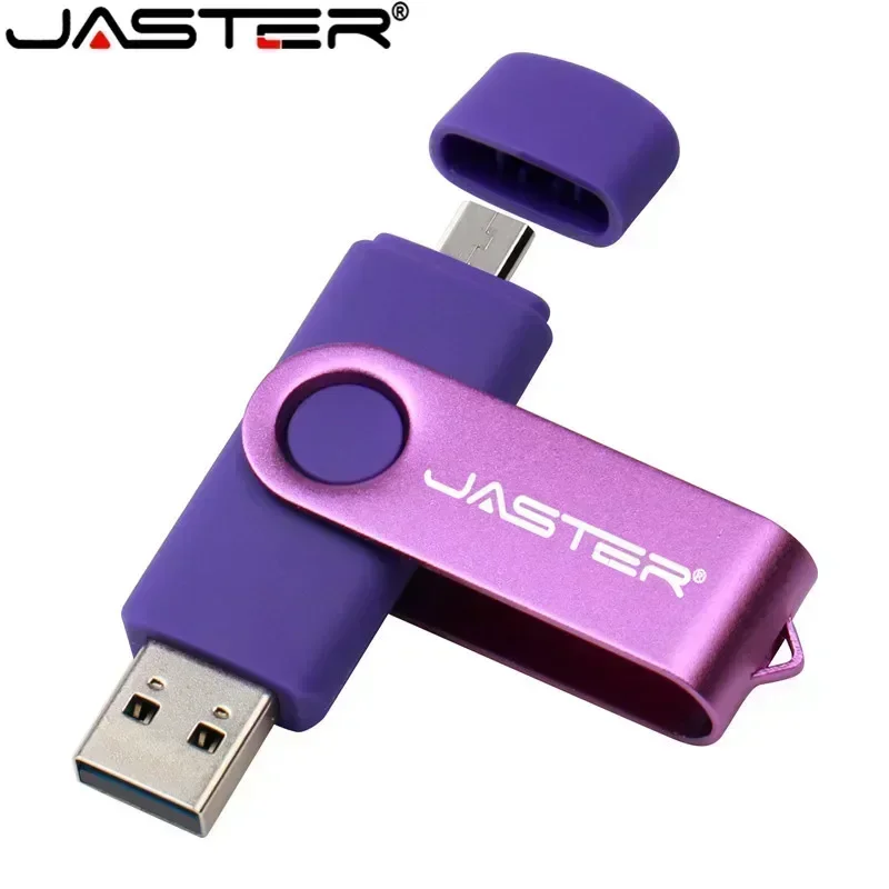 3 Ni 1 Phone Micro USB Pen Drive 64GB Rotatable Flash Drives 128GB With TYPE-C Memory Stick 64G Real Capacity U Disk 32GB 16GB