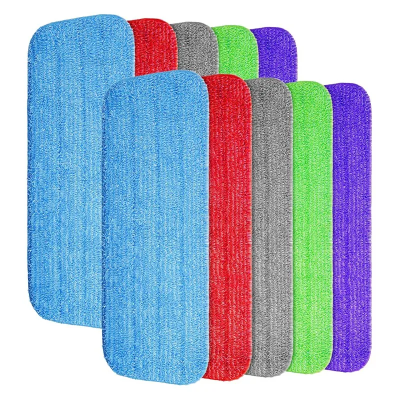 10 Pcs Microfiber Cleaning Pads Reveal Mop Pads Washable Cloth Mop Head Replacement For Most Spray Mops And Reveal Mops