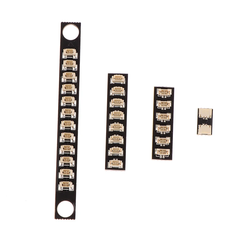 Mini prese da 0,8 mm 2/6/8/12 pin per kit luce a led compatibili con giocattoli fai da te modello