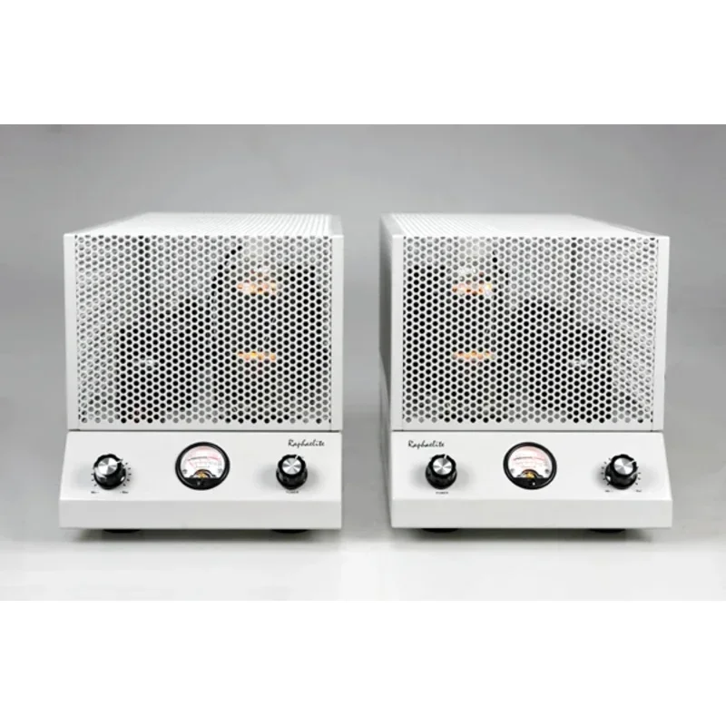 Raphaelite CSM05 HiFi Power Amplifier Single Ended Monoblock Walve Amp 805 Vacuum Tube With Protective Cover 45W*2