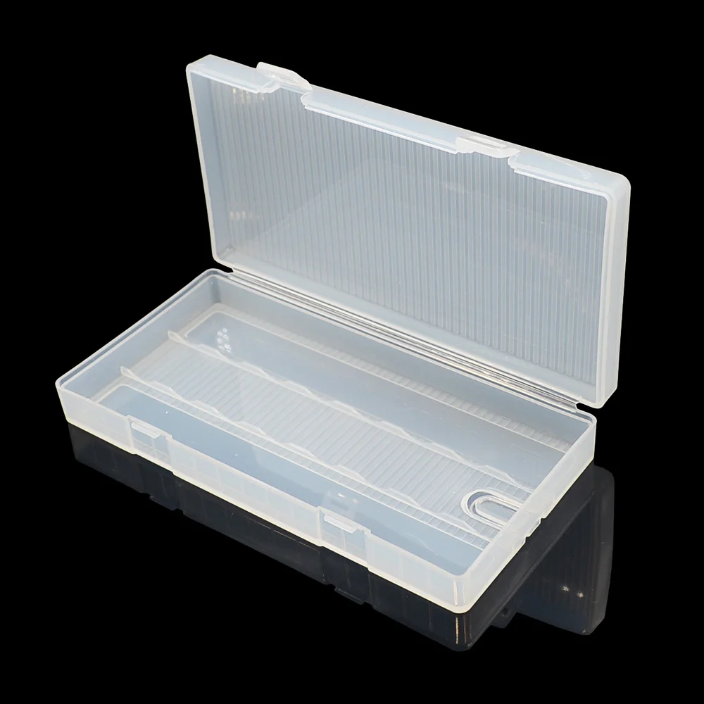 4-10 Slot Transparent Plastic Battery Storage Box for AAA/AA/18650 Hard Battery Container Holder Case Organizer Box Accessories