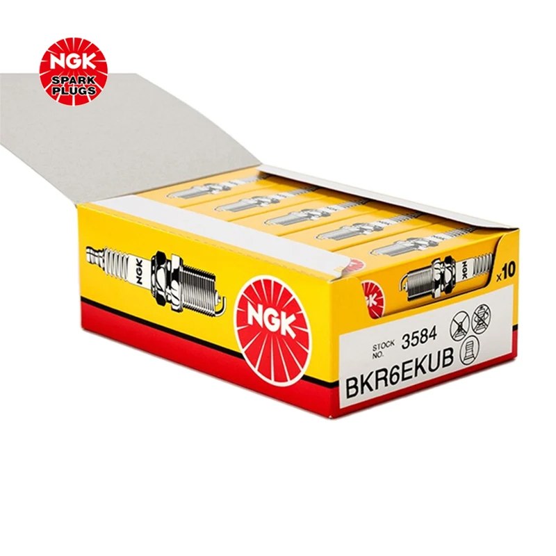 

NGK nickel alloyBKR6EKUB 3584 spark plug is suitable for Audi A6, Volkswagen, Passat, Skoda OE 101000035HJ