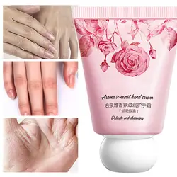 1pcs Fragrant Hand Cream For Women Moisturizing Anti-wrinkle Repair Anti Dry Hand Skincare Lotion Hands Care Christmas Gift
