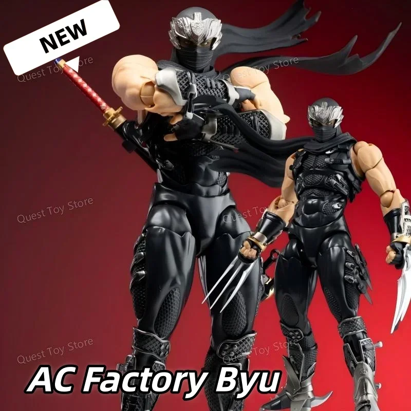 

New Kaiyodo In Stock Yamaguchi Ninja Anime Figurine Gaiden Ryu Hayabusa Articulated Joints Moveable Action Figure Model Statue