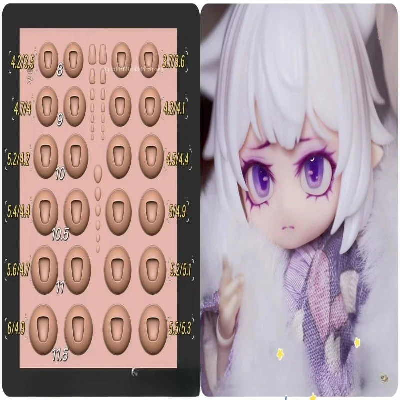 

Смола форма для глаз цветная глина керамика ручной работы DIY квадратный элемент Fundus домашний материал кукольный глаз Gsc Fundus материал инструмент