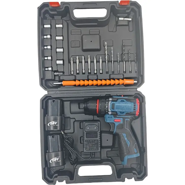 

Прямая продажа с фабрики, 24 В, электрическая аккумуляторная мини-дрель, запасные части для зарядки аккумулятора с различными наборами коробок, доступны для продажи