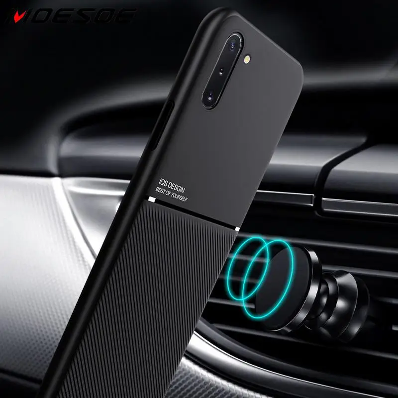 Leather Texture Shockproof Matte Silicone Case For Oneplus 7T 7 8 Pro 8 Nord magnetic metal plate car holder stand cover cases