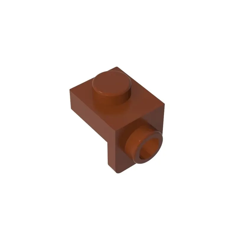 100pcs 36841 Front Side 2Holes Bracket 1 x 1 - 1 x 1 Block Moc Compatible with Brick DIY Children's Toys