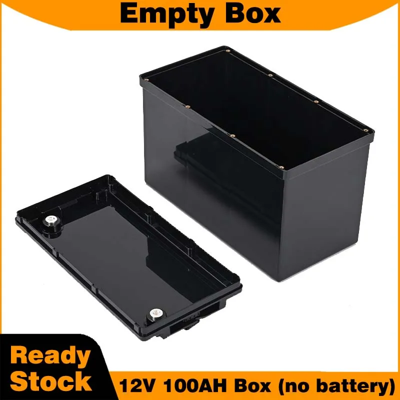 

Screw fixing type 12V 100AH Empty battery case for solar system storage plastic box 12.8V LiFePO4 Case without battery