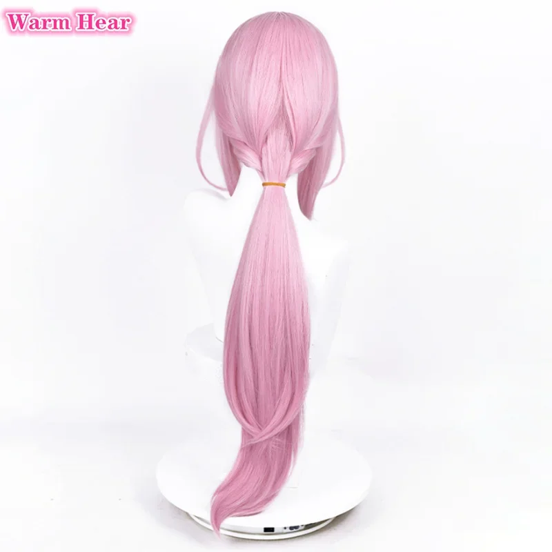 Perruque de Cosplay de 80cm de Long avec Bonnet