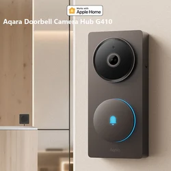 China Version Aqara Doorbell Camera Hub G410 2K AI Face Recognition Security Alarm Real Time Monitor Work HomeKit Aqara APP