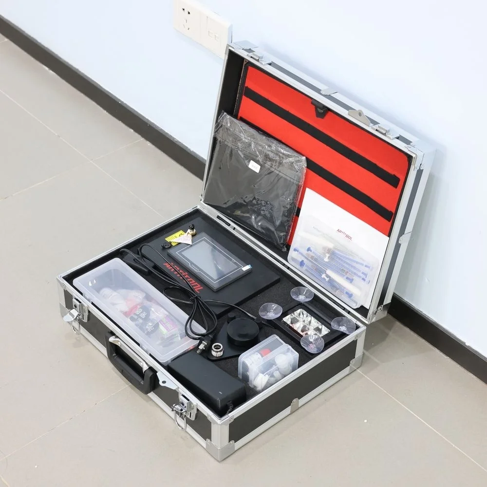E8 Auto Glass Repair Machine Composite Damage Repair Solution High Adsorption Force Buzzer Alert Glass Maintenance