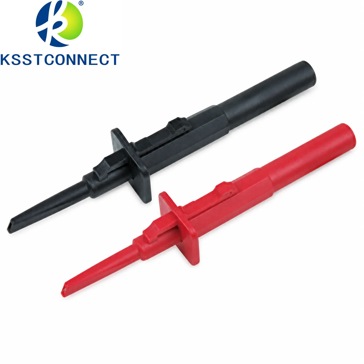 TPC170 2pcs 4mm Safety Test Clip 1000v 10a  Multimeter test probe test hook clip