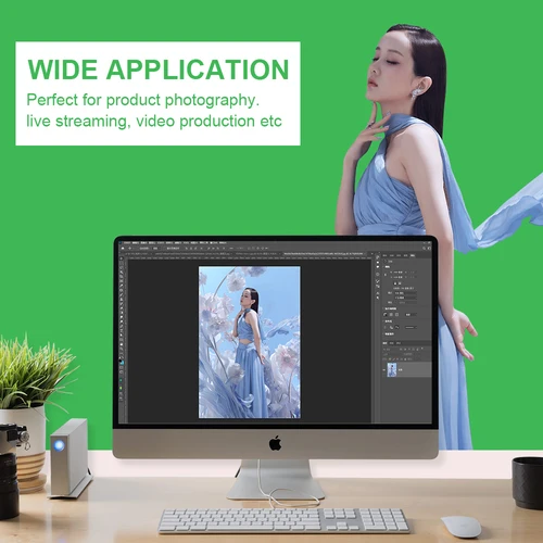Imagen 2 del producto Fondo para fotografía telón de fondo blanco/negro/azul/verde pantalla Chroma Key muselina estudio sesión de fotos telón de fondo papel de tela