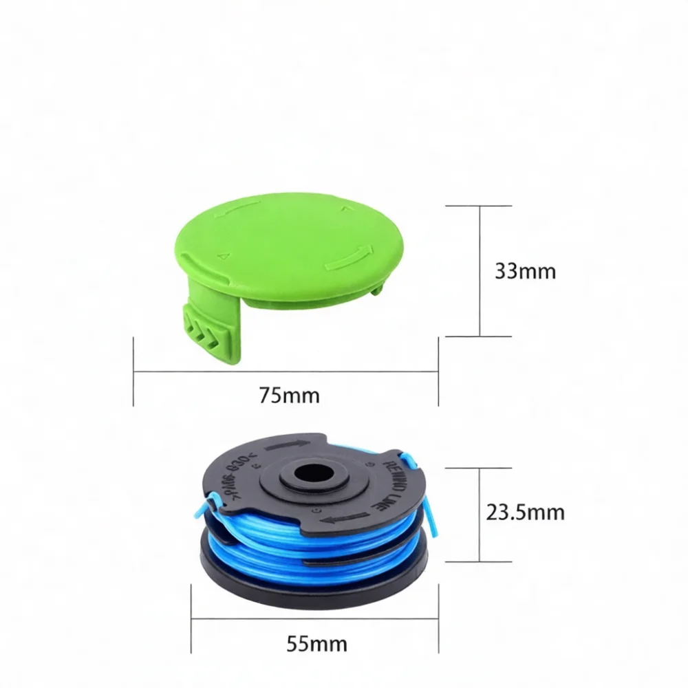 Trimmer Spool Cap Replacement For Greenworks 2900719 Lawn Mower Parts Grass Cutter Head String Cover Garden Maintenance Tool