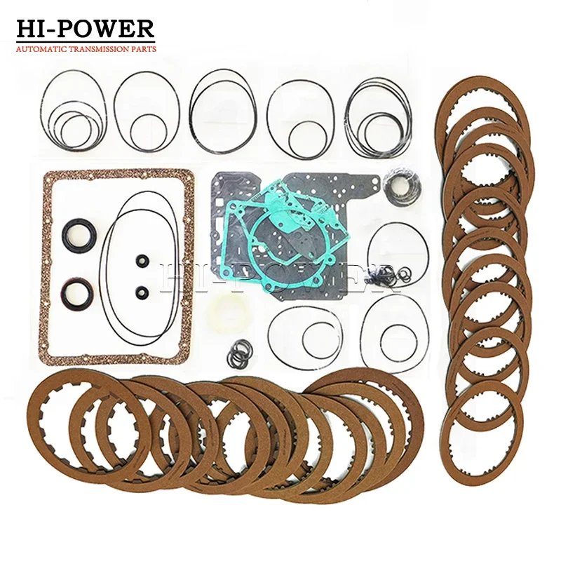 A43DE A46DE A46DF Automatic Transmission Friction Plate Overhaul Kit Oil Seal For Toyota 03-72LE Gearbox Disc Repair Kit A43DE