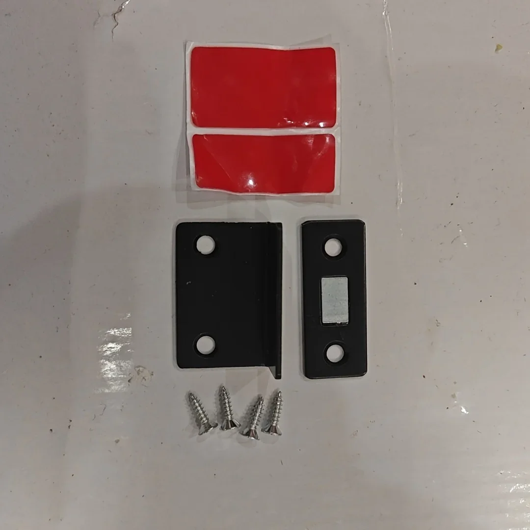 2 шт. L-образные скрытые магнитные петли, тонкие петли для шкафа из нержавеющей стали с мягким закрыванием и полированной поверхностью