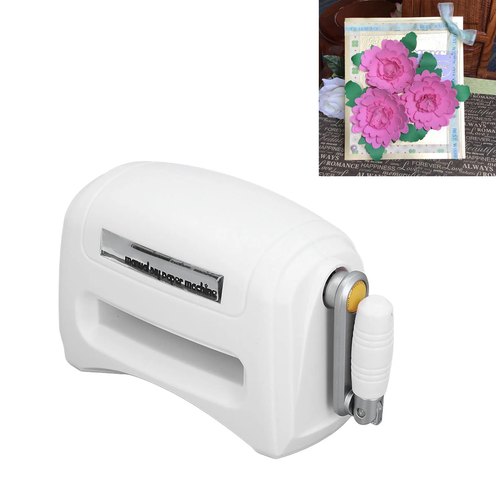 Hand Embossing Machine DIY Mini Manual Die Cutting Machine for Paper Card Leather Manual Hand Embossing Machine
