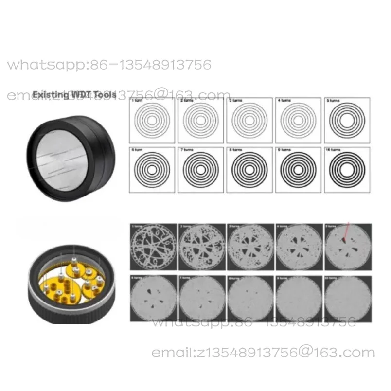 Spot 58mm planetary gear cloth powder needle, Italian coffee agglomeration powder distributor