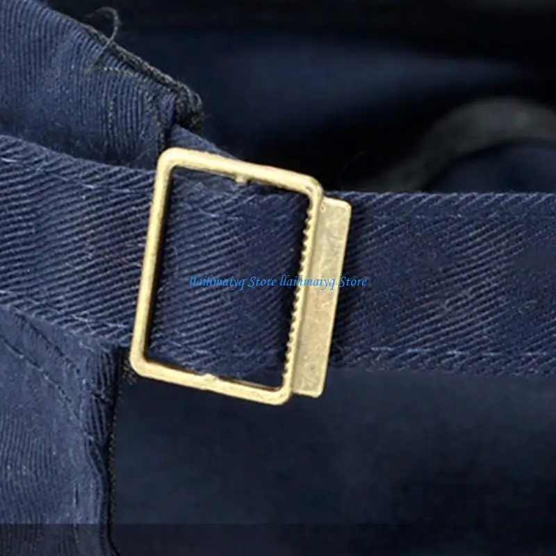 

573B Duckbill Military Hat for Female Flat Top Summer Sun Cap Fashion Breathable Hat Adjustable CricketHat Cotton Headdress