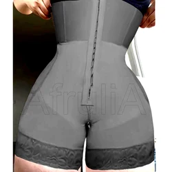 AfruliA Fajas Colombianas Girdles High Compression Body Shaper Butt Lifter Corset Waist Trainer Bodysuits Post Surgery Shapewear