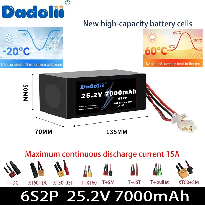 6S3P 25.2V 7Ah Lith… - image