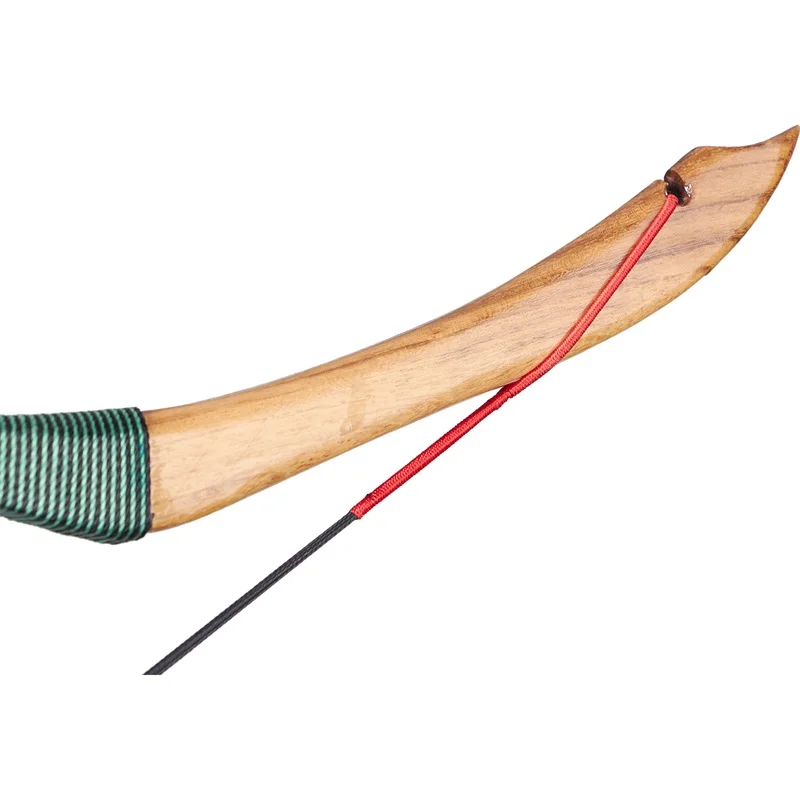 Toparchery Traditional Bow 20-50lbs Archery Recurve Bow Wooden Bow For Outdoor Game Shooting Hunting Accessories