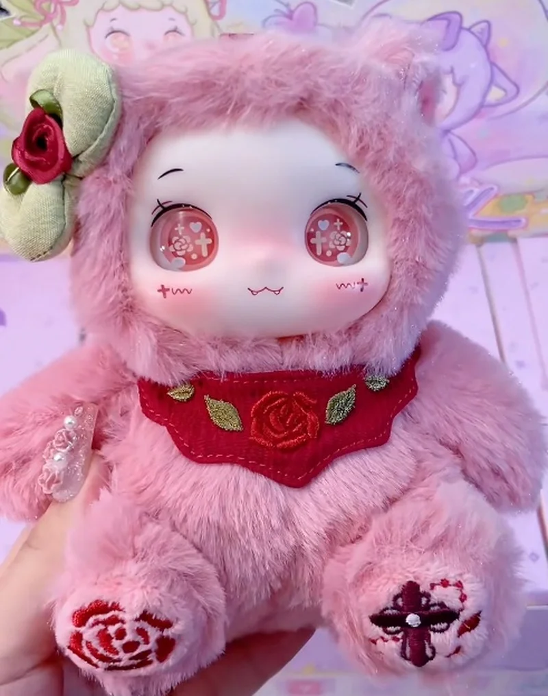 YAYA Yaya Garden Xiao Bao سلسلة مفاتيح من الراتنج على شكل صندوق أعمى هدية قابلة للجمع لتزيين الدمية للفتيات #5