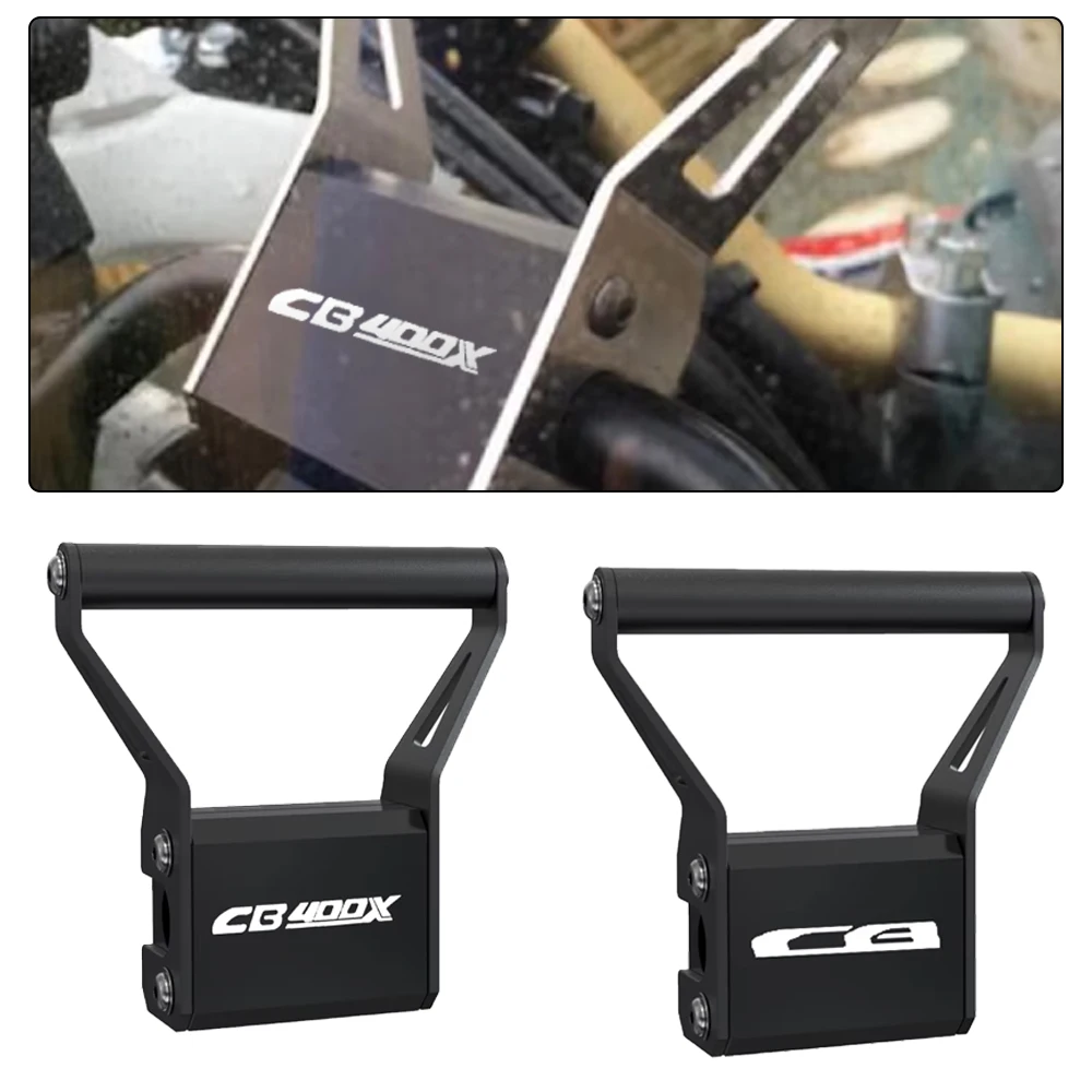 

Для Honda CB400X CB 400X 400X 2019-2023 2024 2025 2026 12 мм держатель-подставка для телефона GPS-навигационная пластина монтажный кронштейн