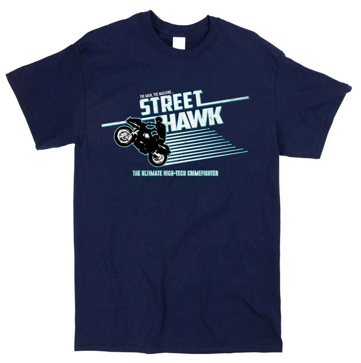 Street Hawk Inspired T Shirt Retro 80S Tv Show Fan