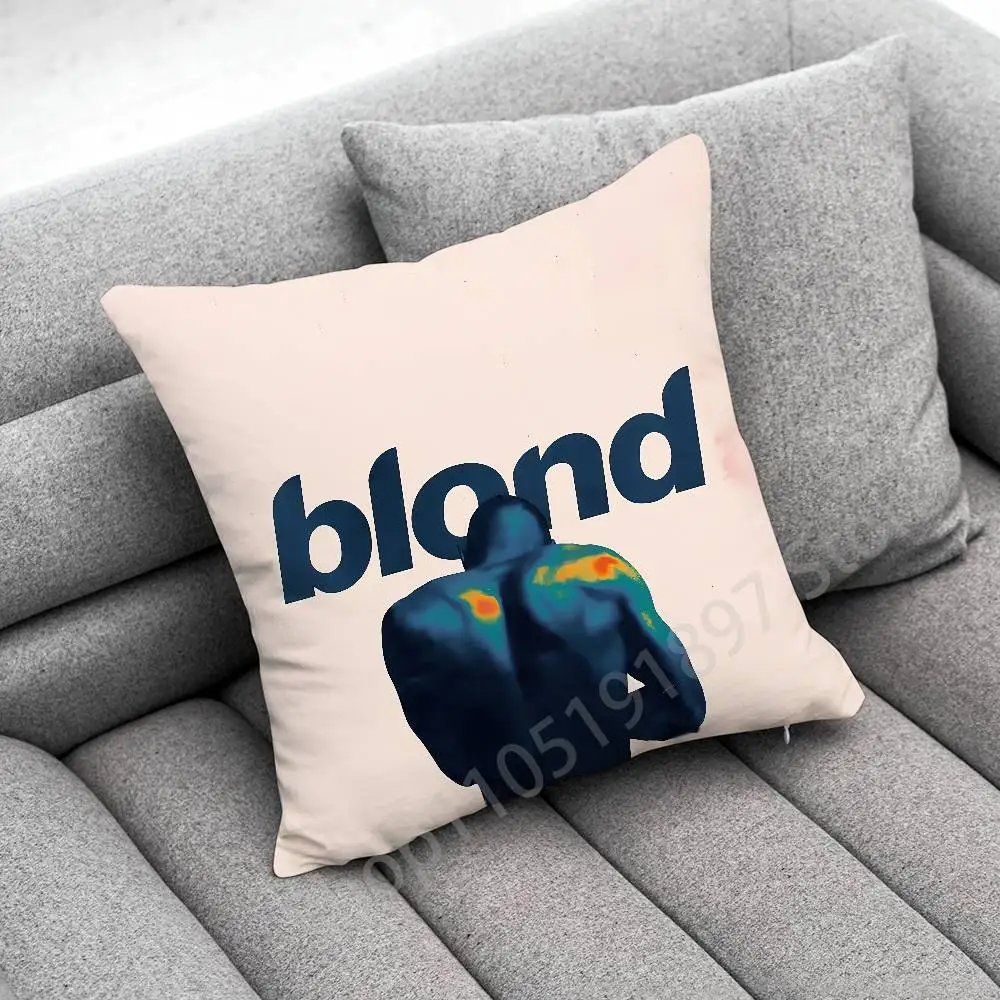 F-Frank المحيط شقراء قناة البرتقال رمي كيس وسادة ل 55x55 سنتيمتر 40x40 سنتيمتر 45x45 سنتيمتر 50x50 سنتيمتر 30x30 سنتيمتر مربع مكتب المخدة غطاء #5