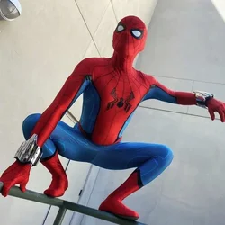 Nieuwe Halloween PS4 Game Insomniac Superhero Cosplay Kostuum Jongens Mannen Bodysuit Zentai Volledig Pak Volwassen Jumpsuit