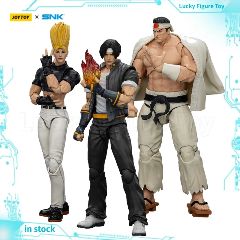 

【Оригинал】JOYTOY SNK KOF 98UM Hero Team Kyo Kusanagi Goro Daimon Benimaru Nikaido Модель игрушки