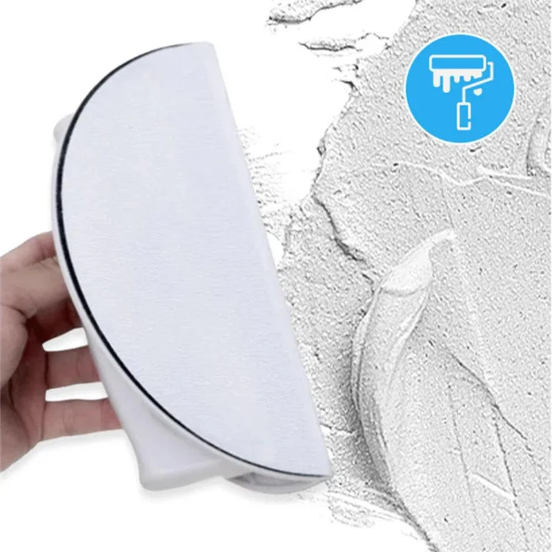ABJI-Drywall ركن ساندر الزاوية اليمنى نصف زاوية مستديرة أداة تجليخ + الصنفرة اليد ساندر للتنظيف والتلميع