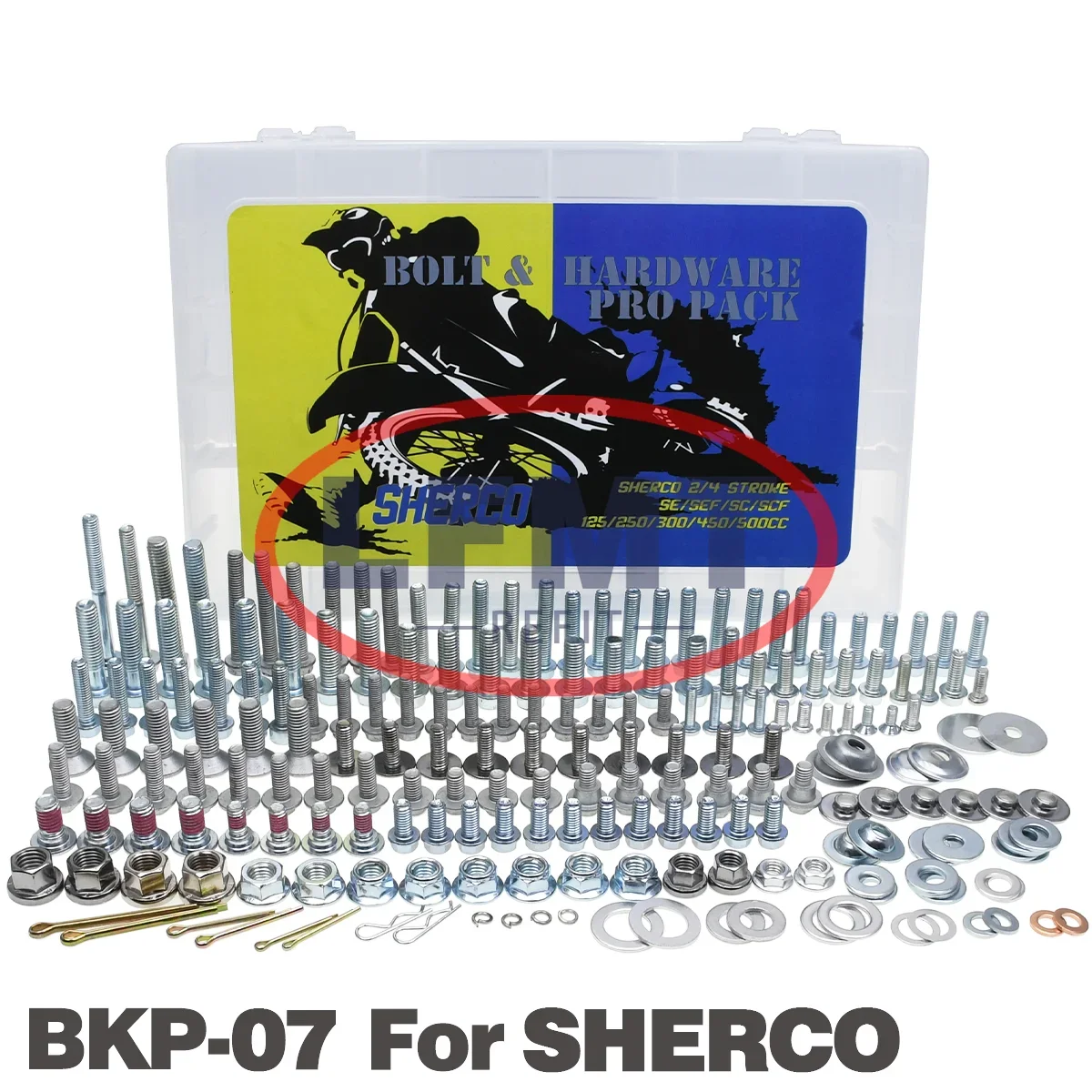 Motorcycle screw Hardware Bolt Full Plastics Fastener Kit For HONDA CR CRF 125 150 250 R X RX CRF250R 450R 250RX 450RX Dirt Bike - view 6