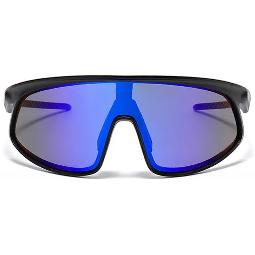 Imagen 2 del producto Gafas de sol clásicas de marca con espejo negro para hombre, Gafas de sol Vintage de gran tamaño para hombre, Gafas de conducción UV400, diseño de Gafas