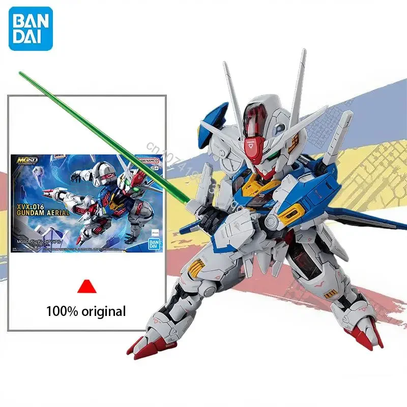 

In Stock BANDAI Mobile Suit Gundam THE WITCH FROM MERCURY XVX-016 Gundam Action Assembly Figure Model Toy Christmas gifts