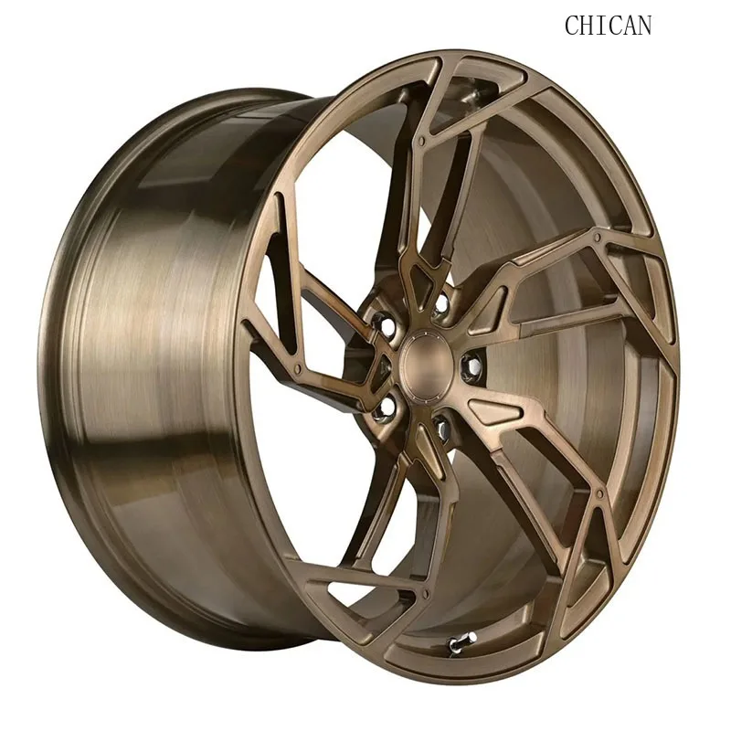

2026 CHICAN 5 Spoke Forged Wheels 20 Inch 5x120 ET40 Bright Finish 6061-T6 Aluminum 5 Year Warranty Custom Rims