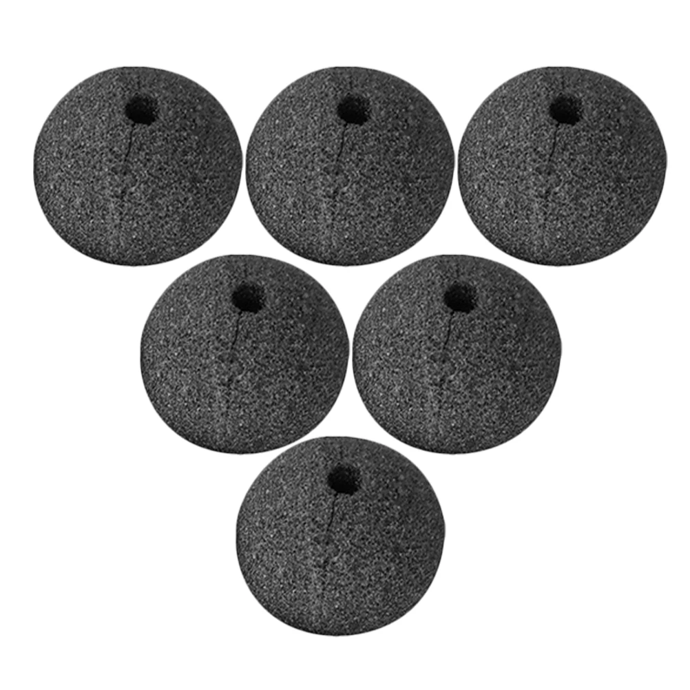 

10 Pcs Clown Nose Dress up Sponge Models Outfit Halloween Decorations Cute Costume for Kids Accessories