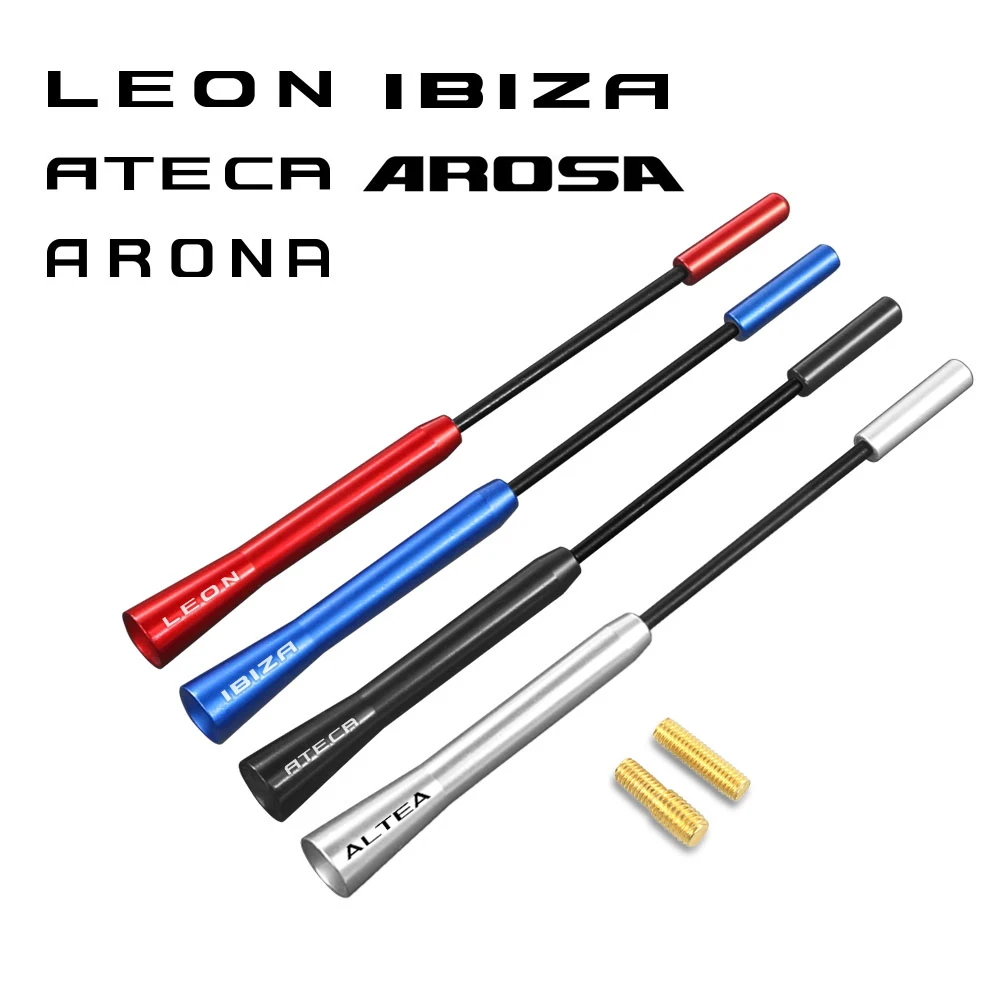 17cm Car Antenna Aerial Auto Accessories For Seat Leon Ibiza Ateca Arona Cordoba Toledo Altea Alhambra Arosa Exeo Mii Tarraco