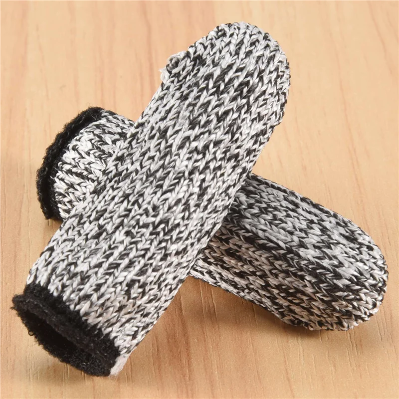 CMHI-10 PCS Finger Cots Cut Resistant Protection, Extender For Kitchen, Work, Sculpture, Anti-Slip, Reusable